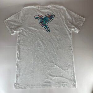Birddogs White Short Sleeve Crewneck Shirt Mens Medium READ
